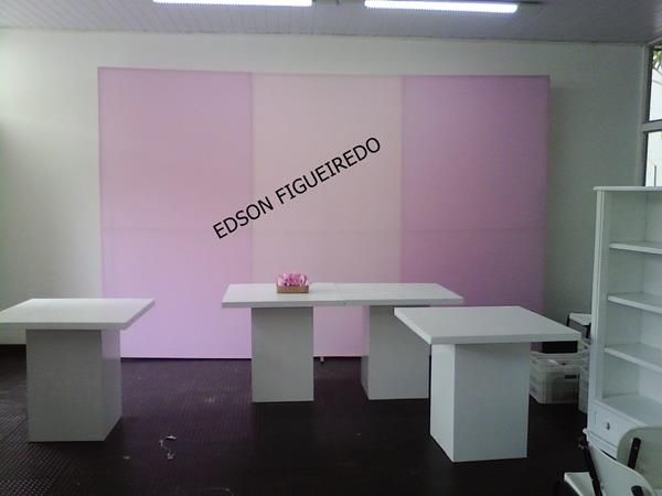 conjunto de mesa para festa cubos desmontavel